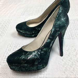 COPY - MOJO MOXY 9 snake platform pump 5 inch heel HW3